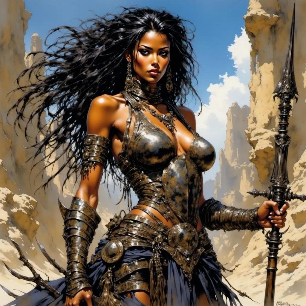 4 Female Warrior Queens Art: PNG Instant Downloads to make Pictures, posters, T-shirts, Tumblers, Mugs