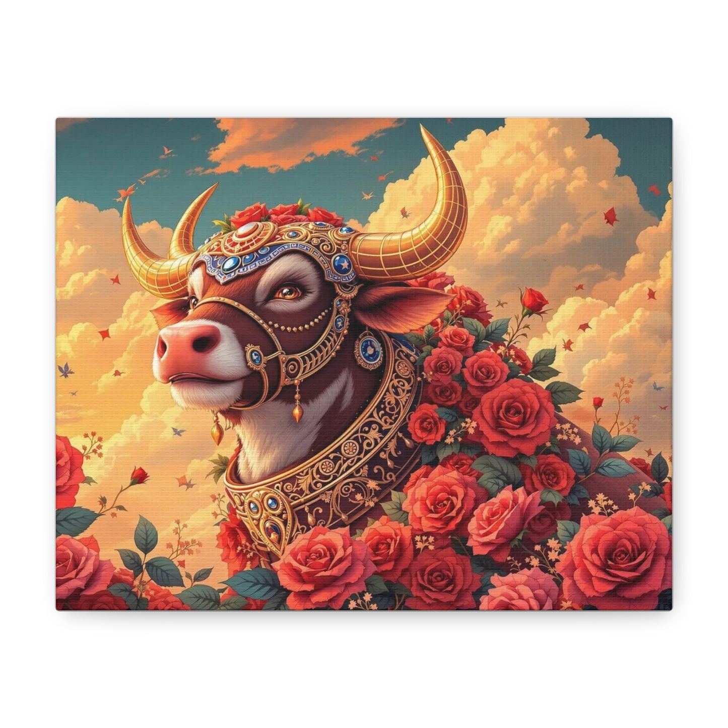 Canvas Print - Ruby the Magnificent Cow Picture