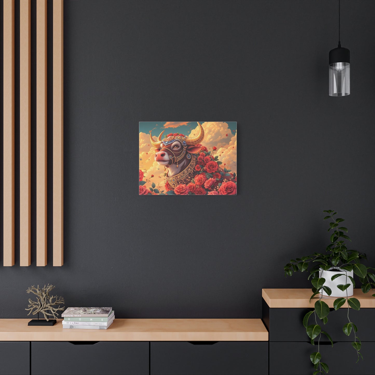 Canvas Print - Ruby the Magnificent Cow Picture