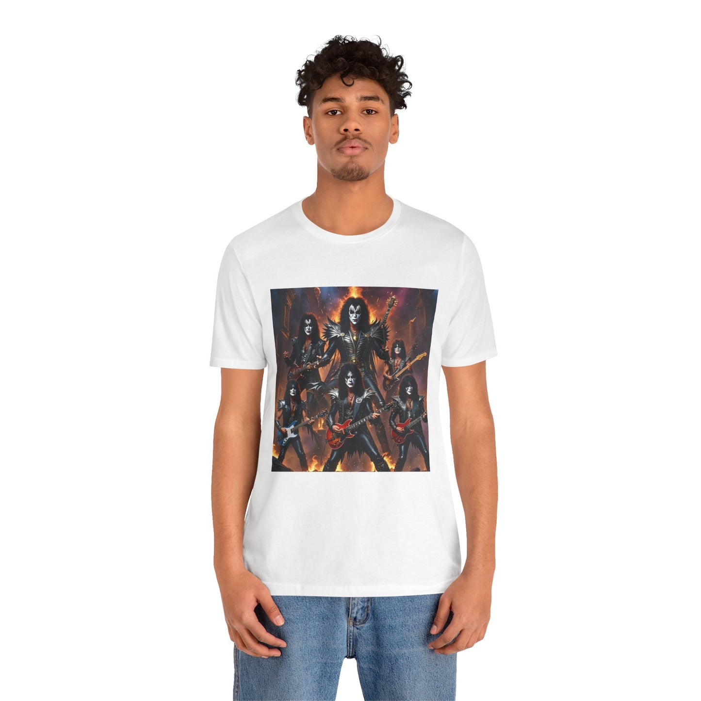 Kiss Band Abstract T-Shirt 3