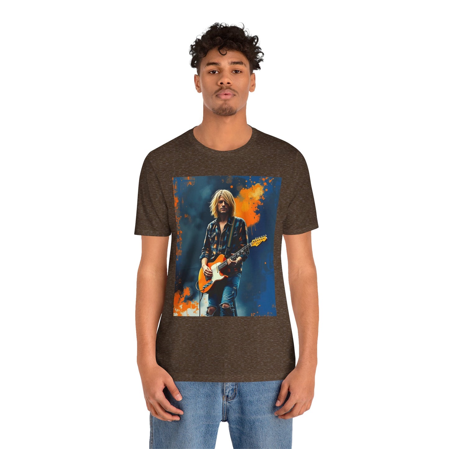 Kurt Cobain-Nirvana Abstract T-Shirt 2