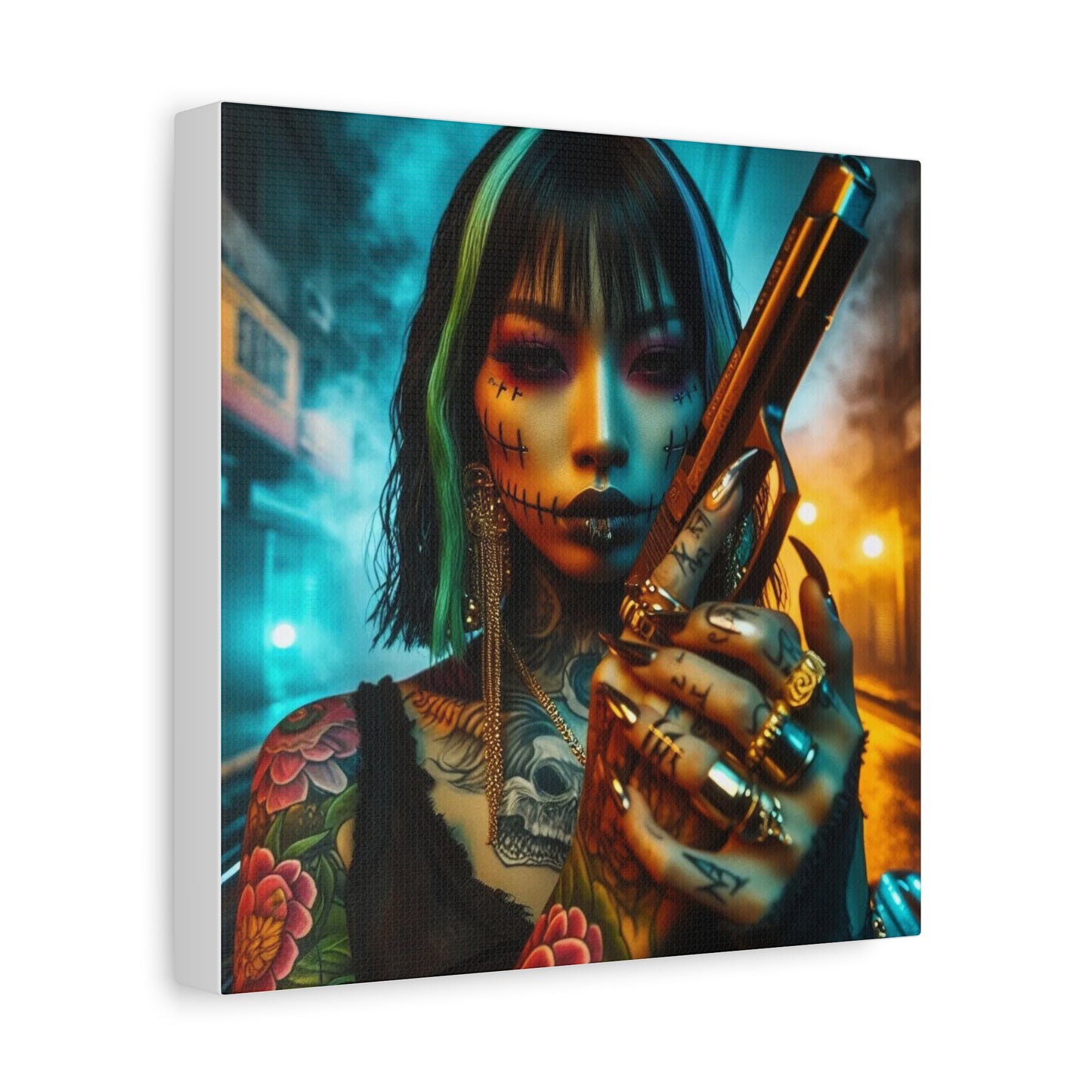 Canvas Print - "Fearless, fierce, and fabulous. Art