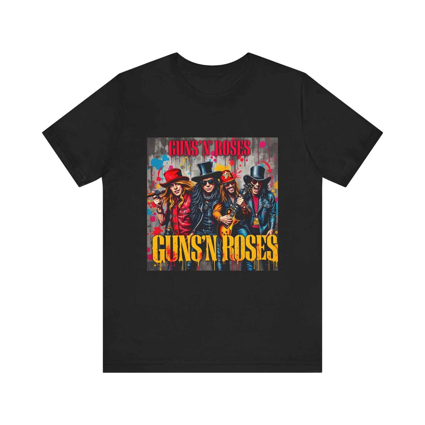 Guns and Roses Abstract T-Shirt