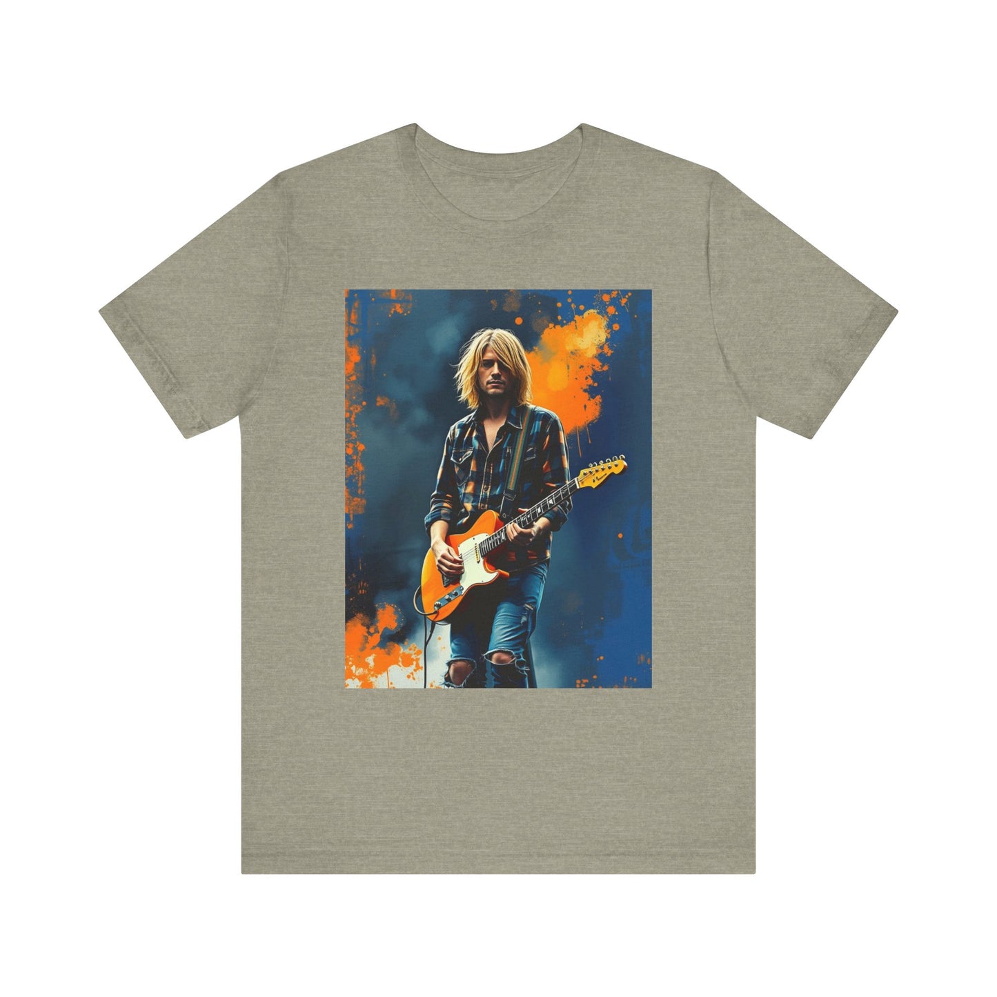 Kurt Cobain-Nirvana Abstract T-Shirt 2