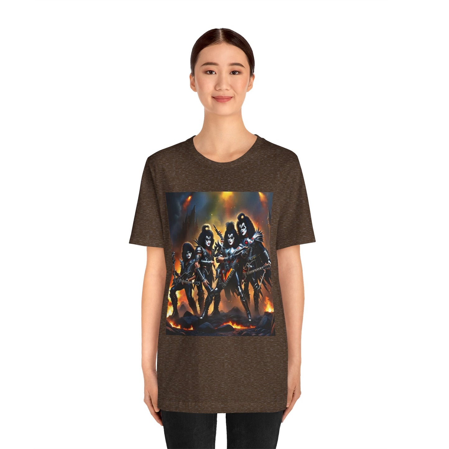 Kiss Band Abstract T-Shirt