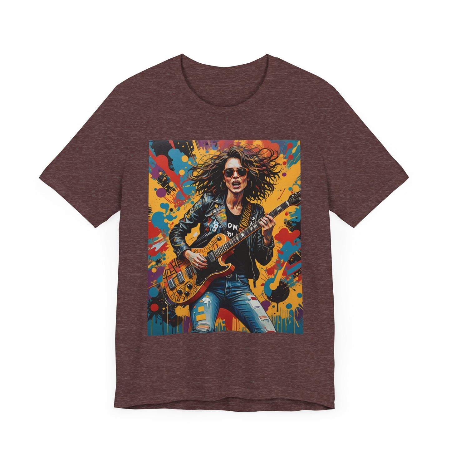 Female Rocker Abstract T-Shirt 2