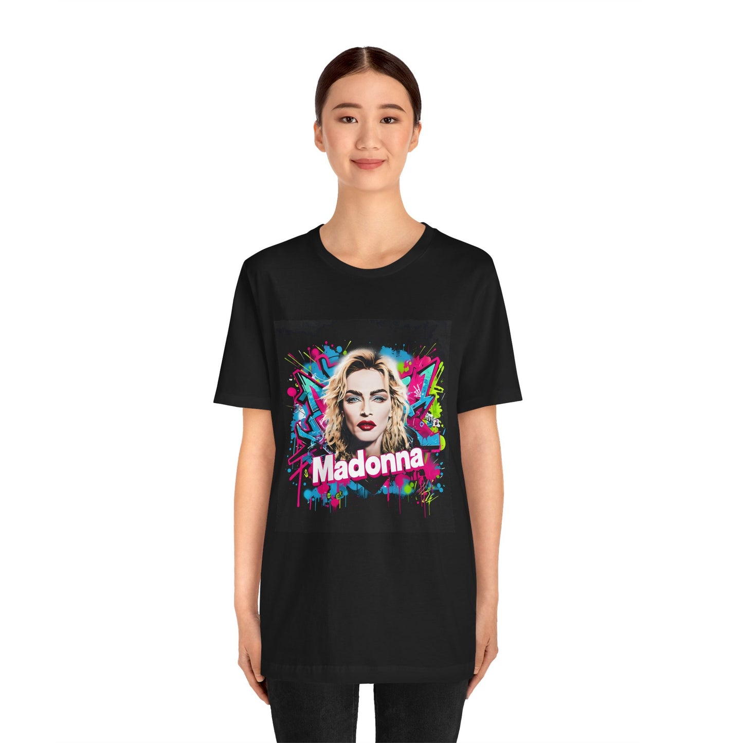 Madonna Music Graffiti Unisex Tee