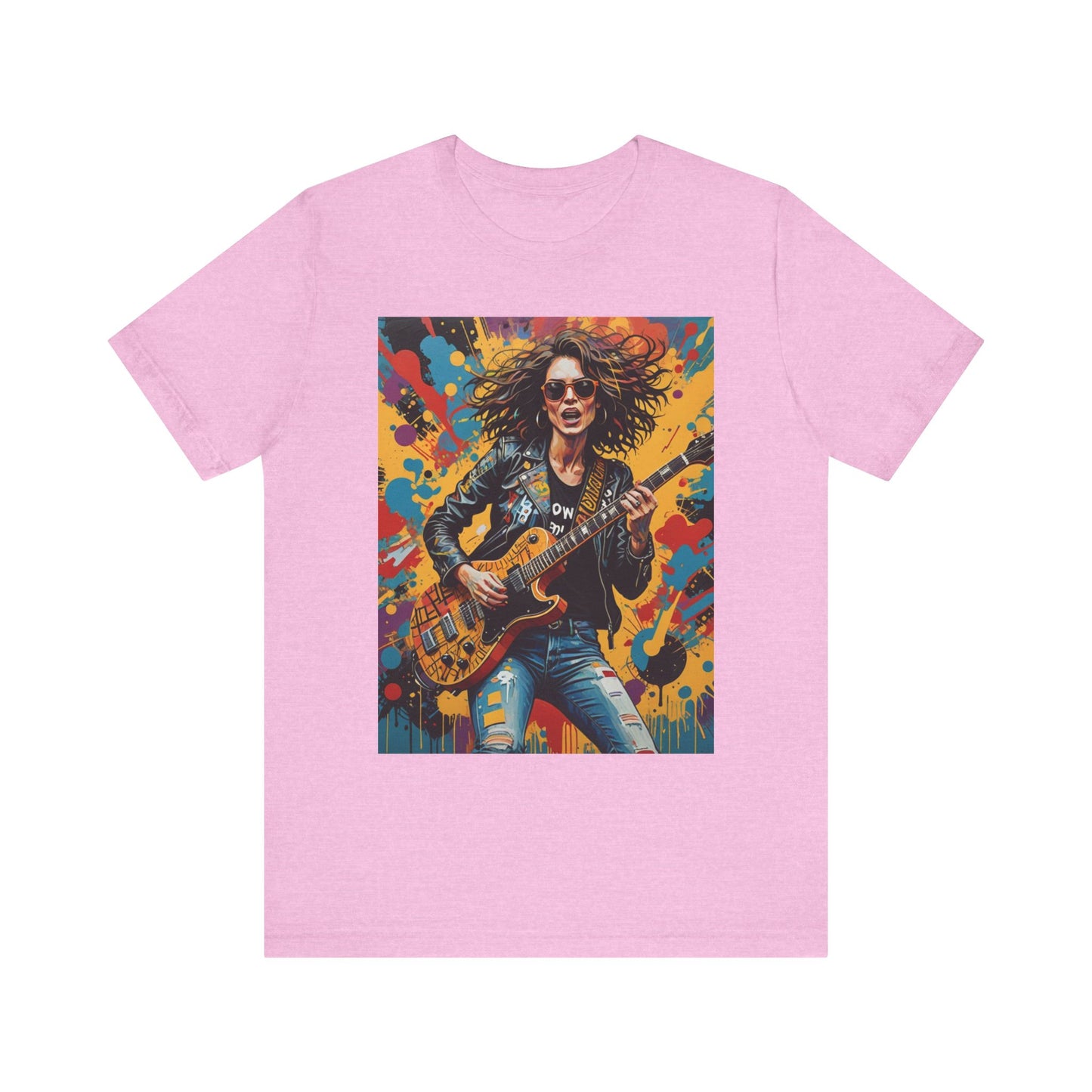 Female Rocker Abstract T-Shirt 2