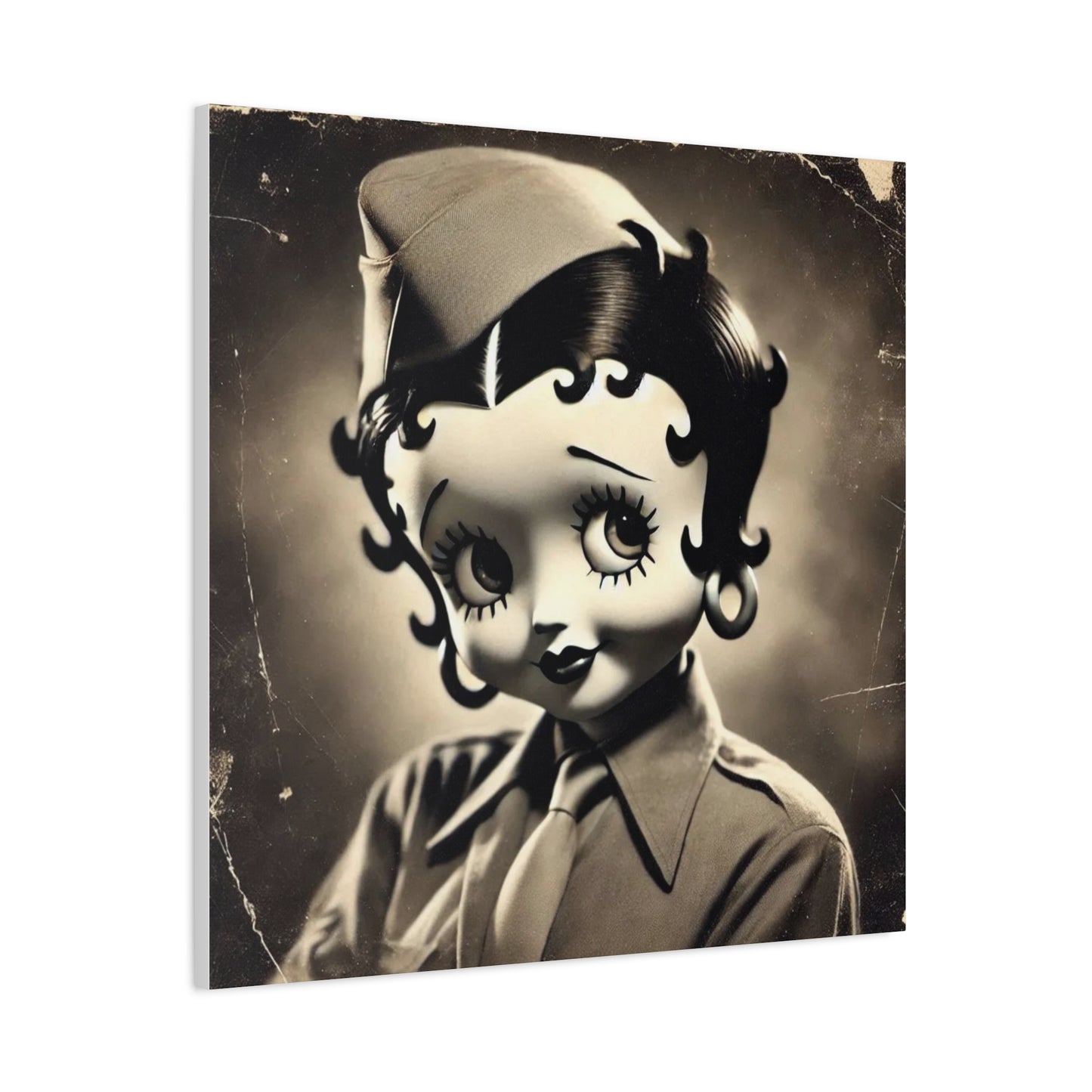 Betty Boop WW2 Antique Art