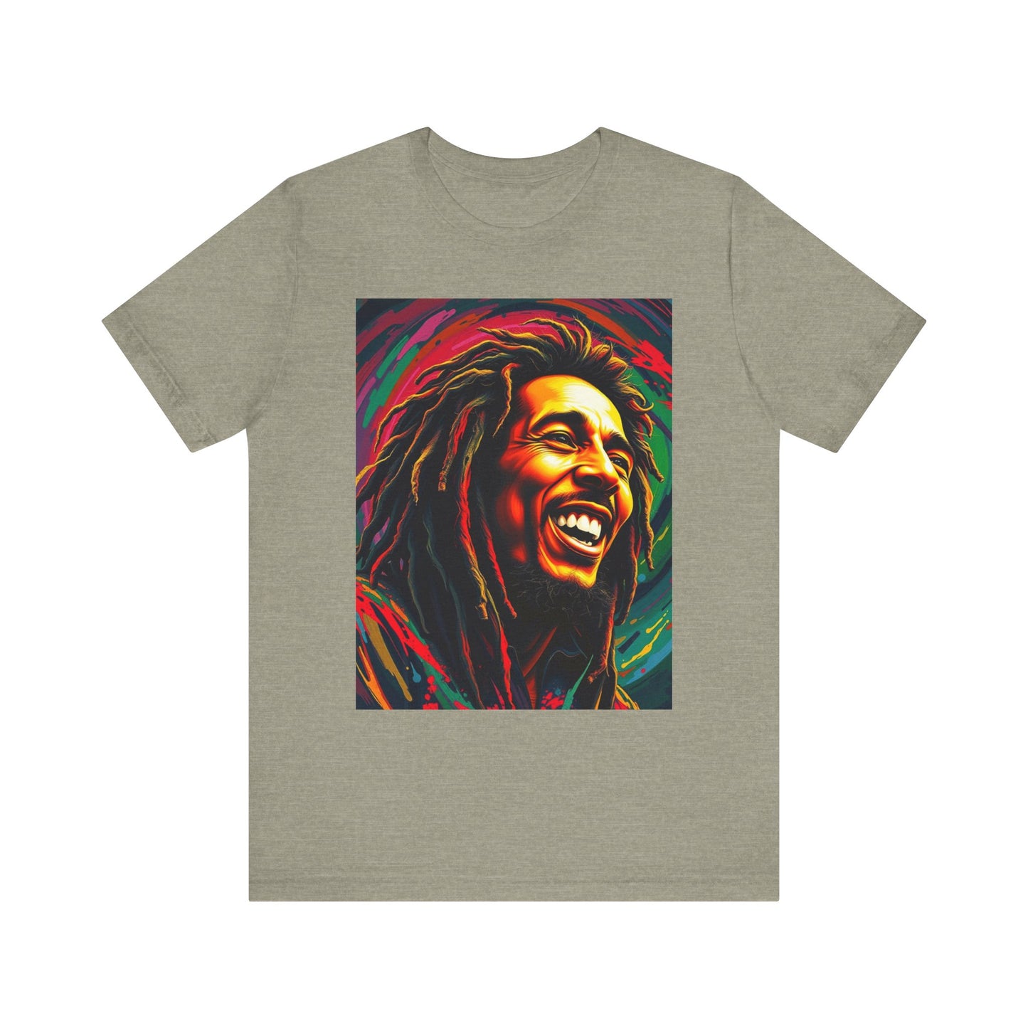 Reggae Star Abstract T-Shirt