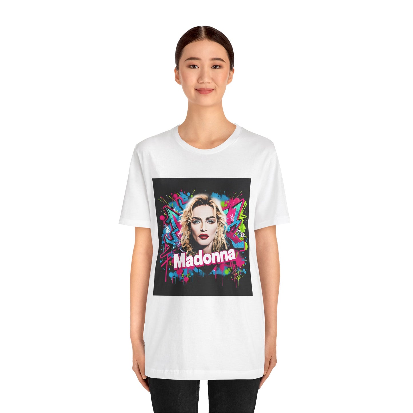 Madonna Music Graffiti Unisex Tee