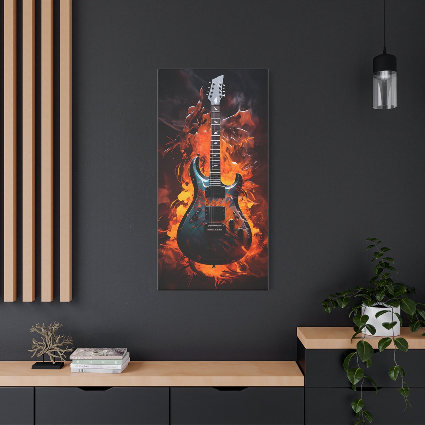 Canvas Print - Guitar Art 2