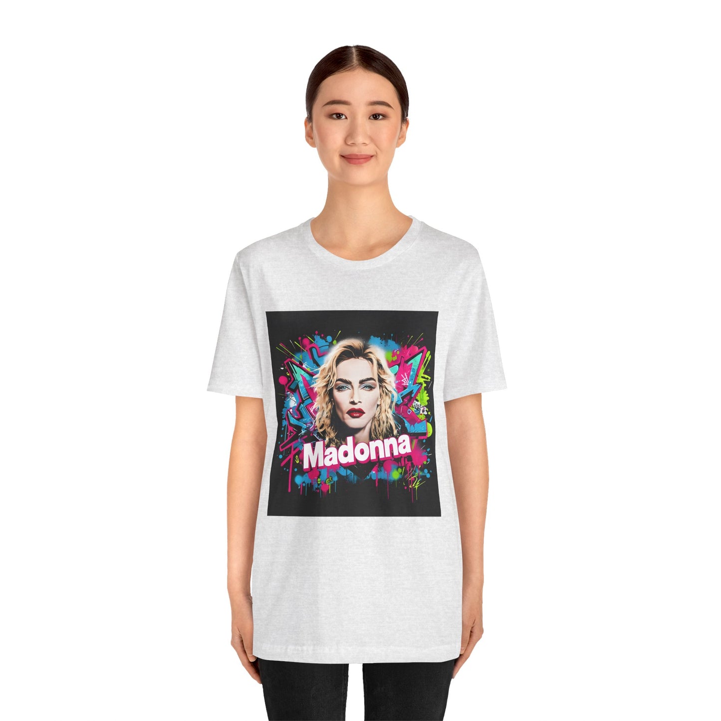 Madonna Music Graffiti Unisex Tee