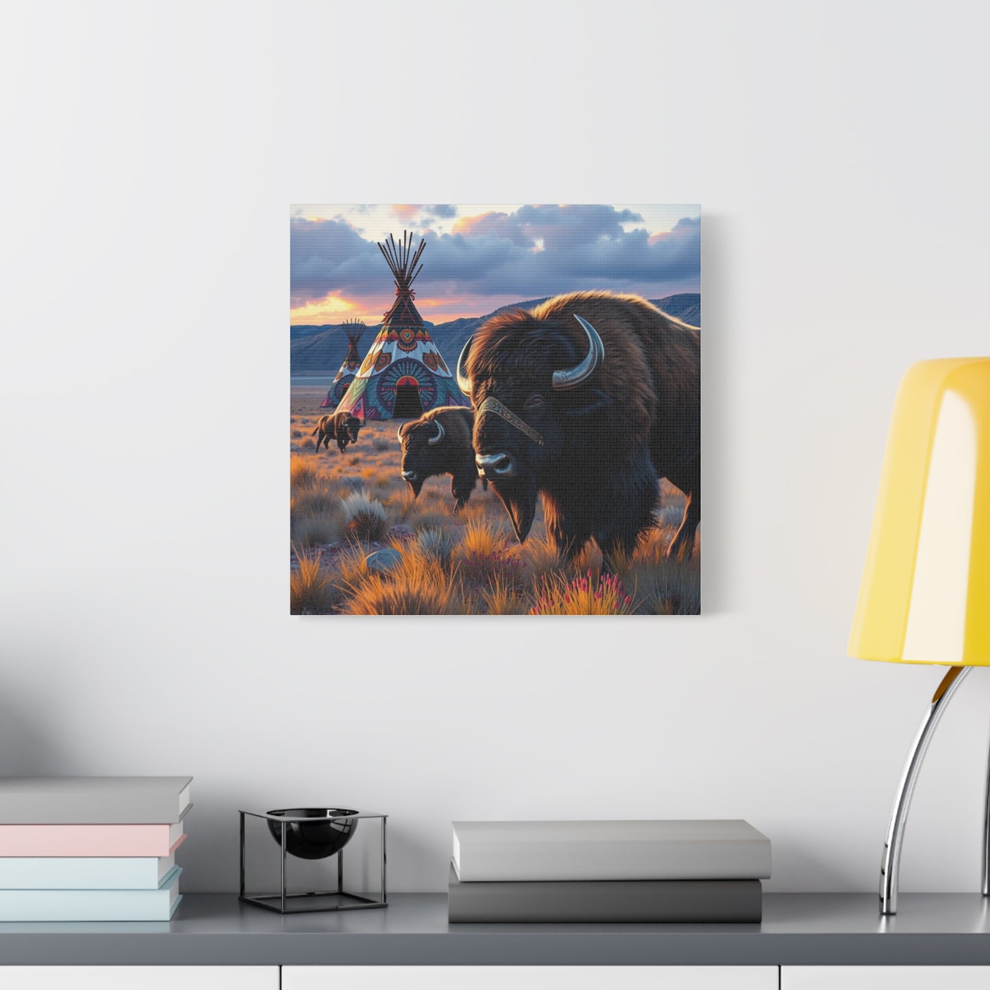 Canvas Print -Majestic Buffalo Wall Art
