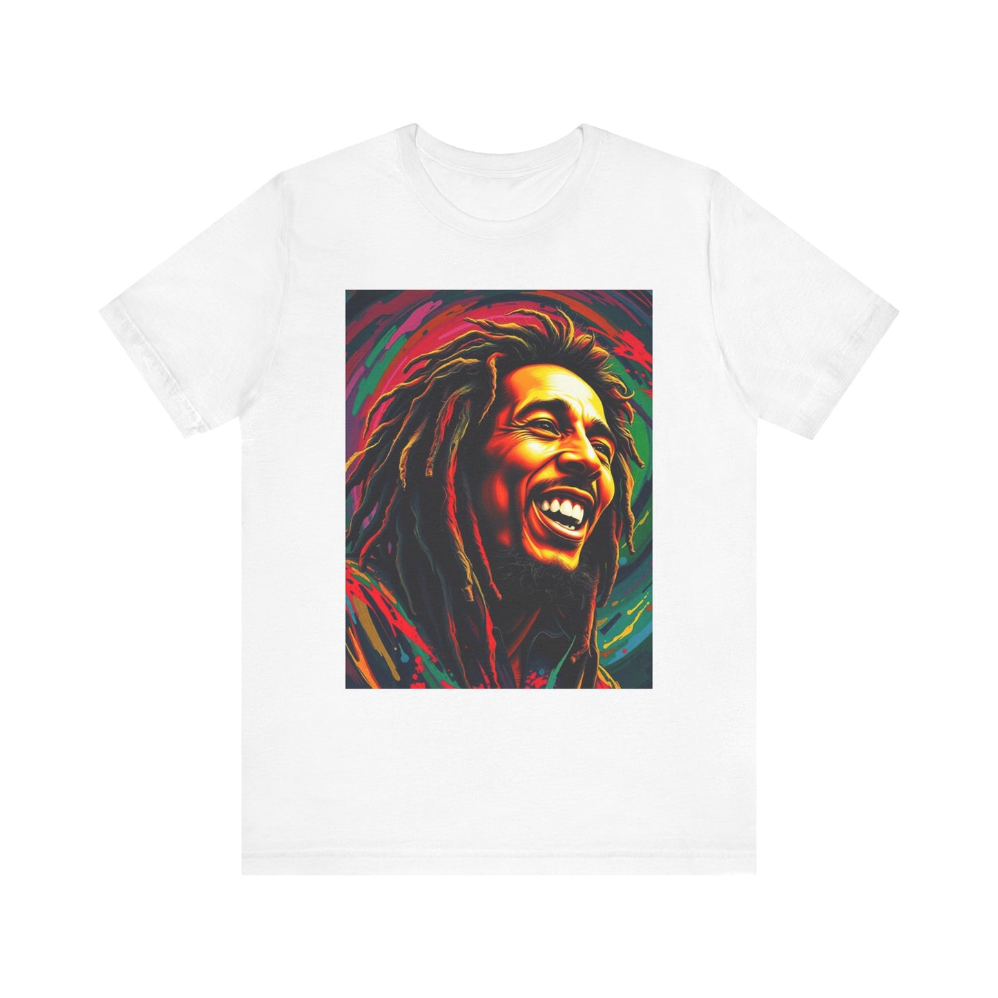 Reggae Star Abstract T-Shirt