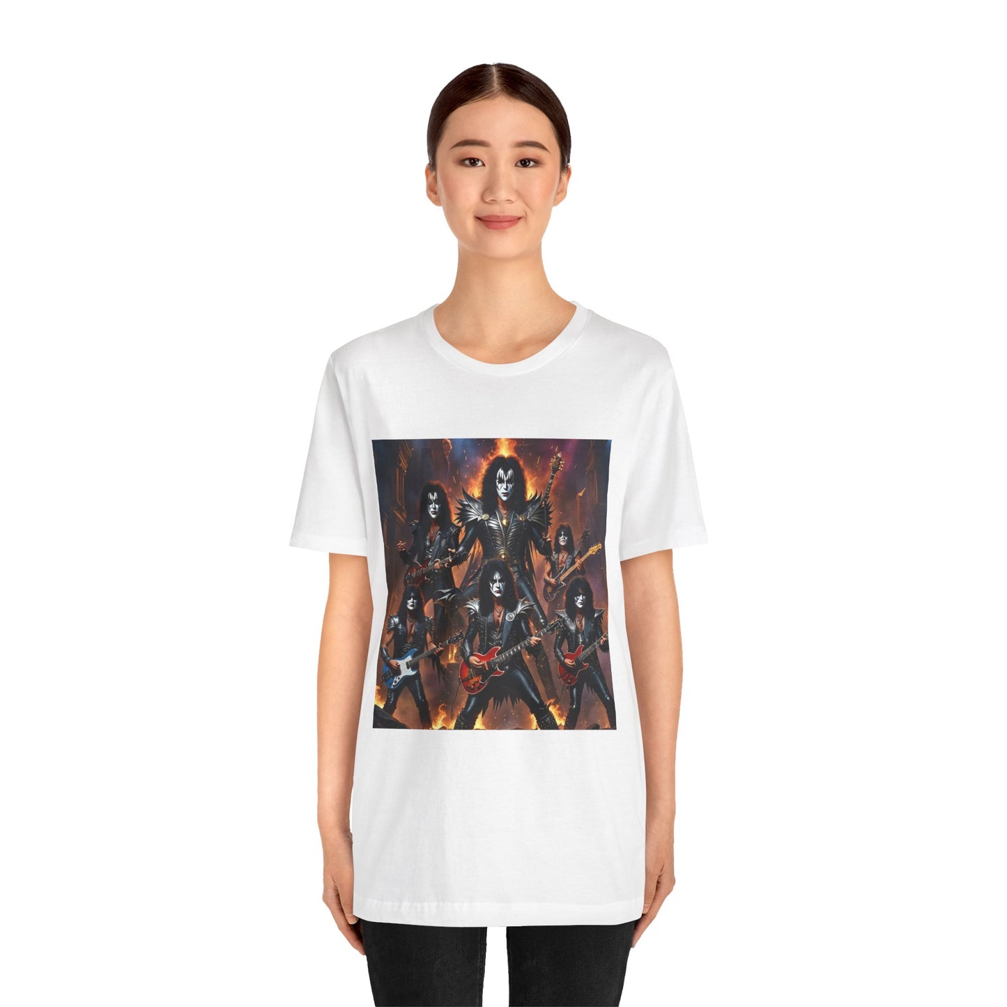 Kiss Band Abstract T-Shirt 3