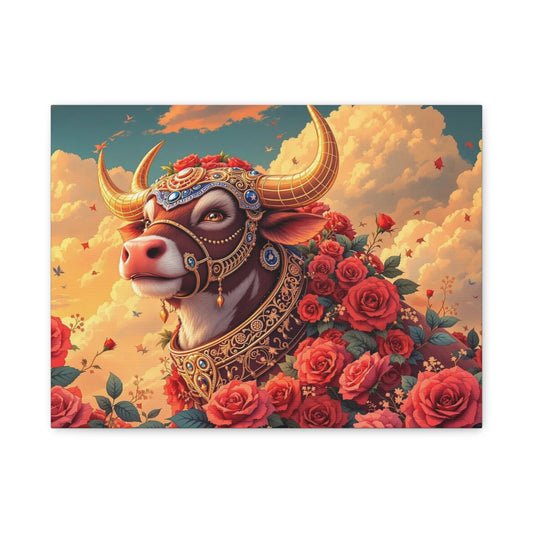 Canvas Print - Ruby the Magnificent Cow Picture