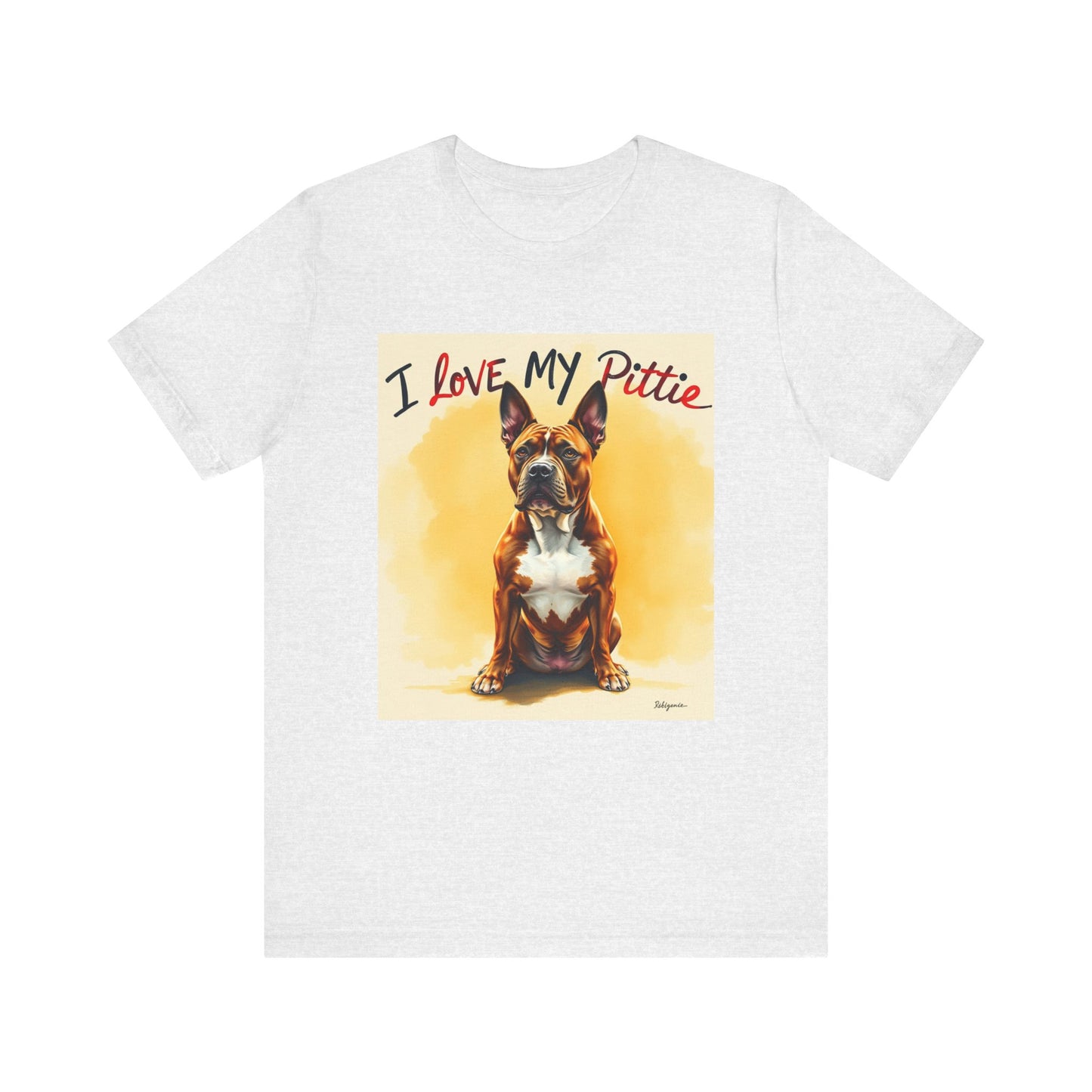 I Love My Pittie T-Shirt 1