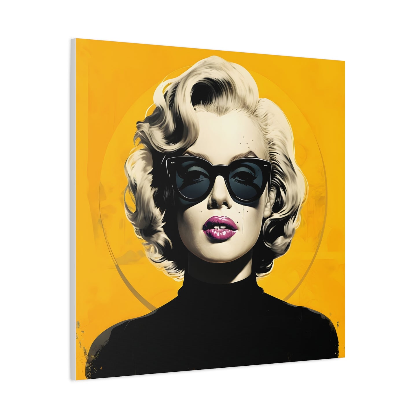 Canvas Print -Marilyn Monroe w Sunglasses Abstract Art