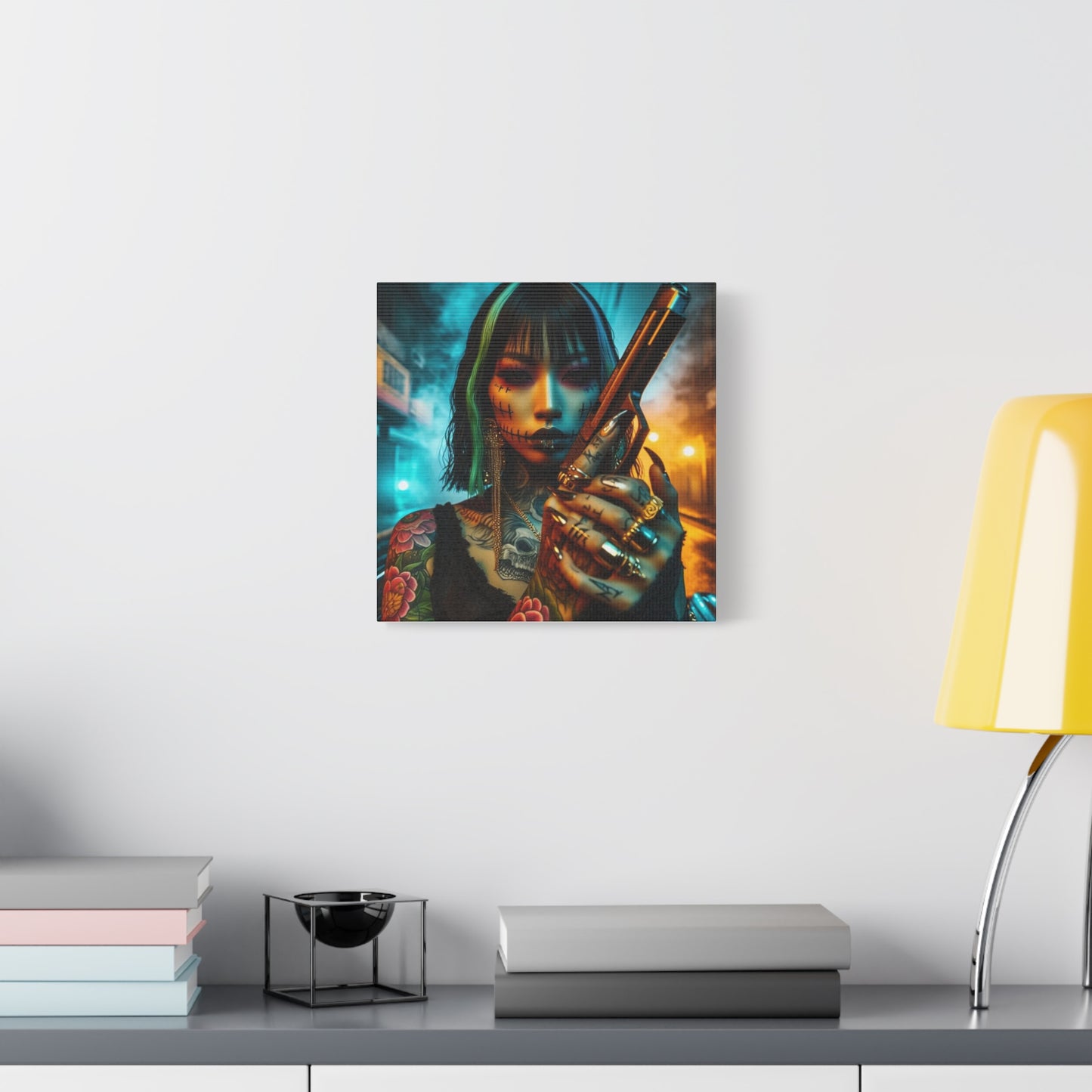 Canvas Print - "Fearless, fierce, and fabulous. Art