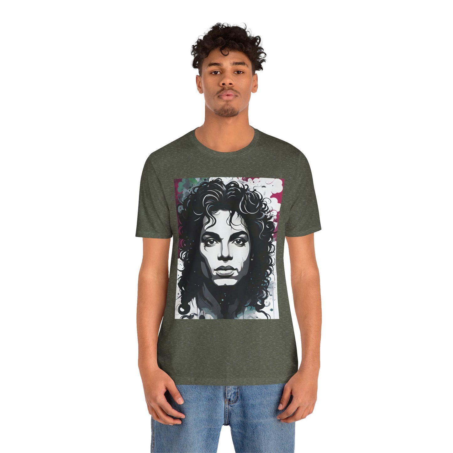 Michael Jackson Abstract T-Shirt