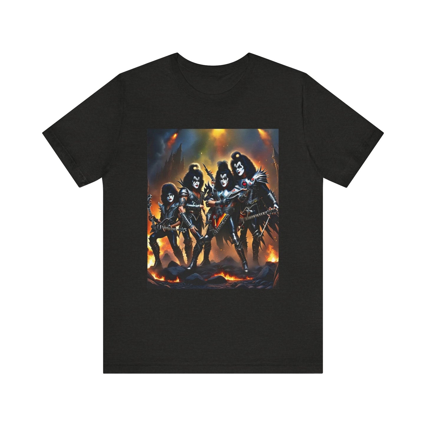 Kiss Band Abstract T-Shirt