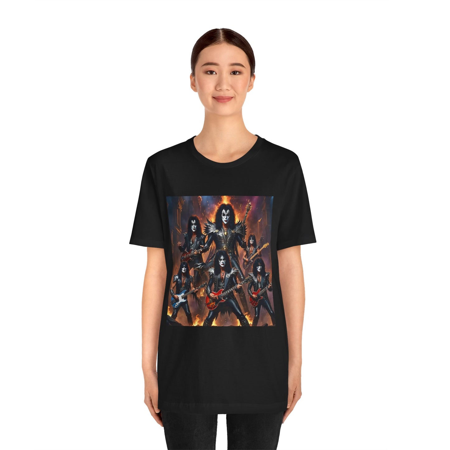 Kiss Band Abstract T-Shirt 3