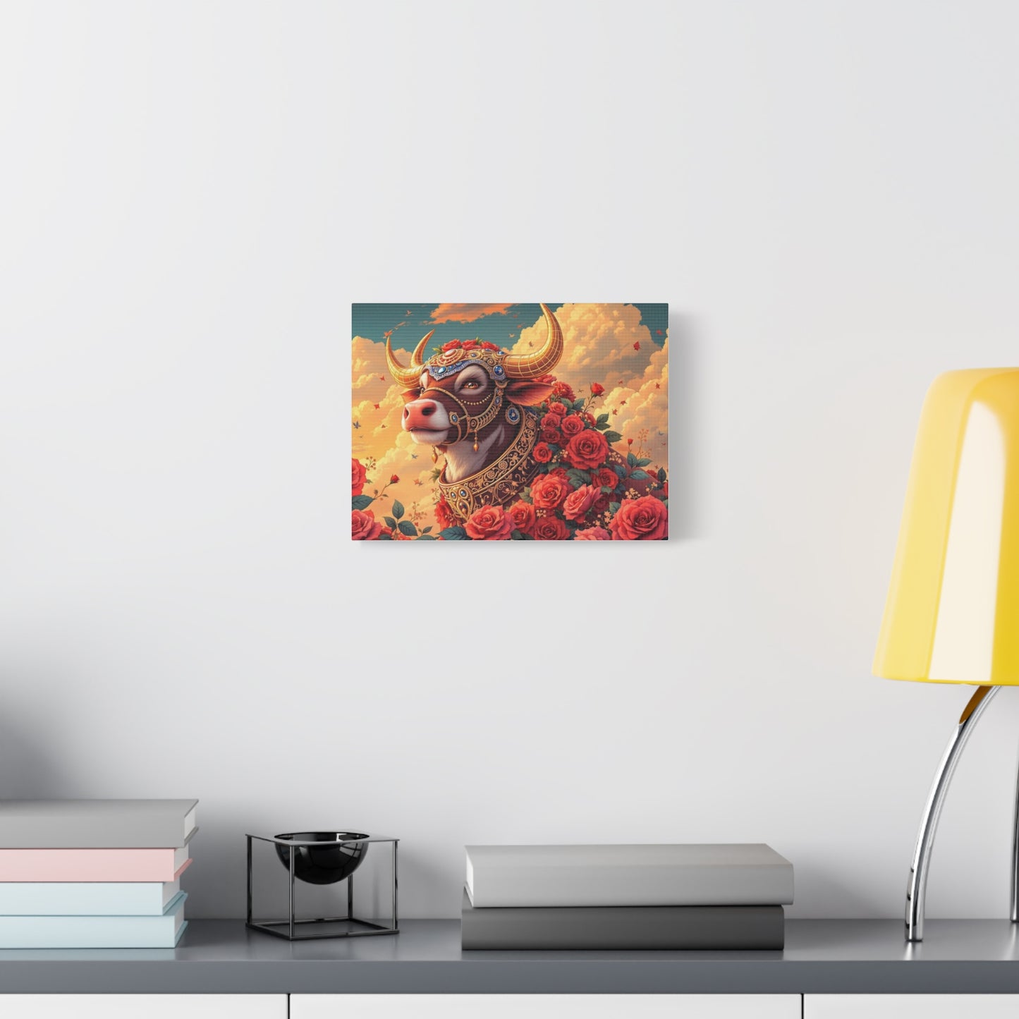 Canvas Print - Ruby the Magnificent Cow Picture