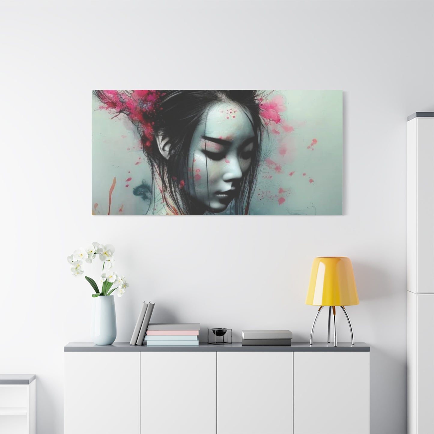 Woman Asian Abstract Art