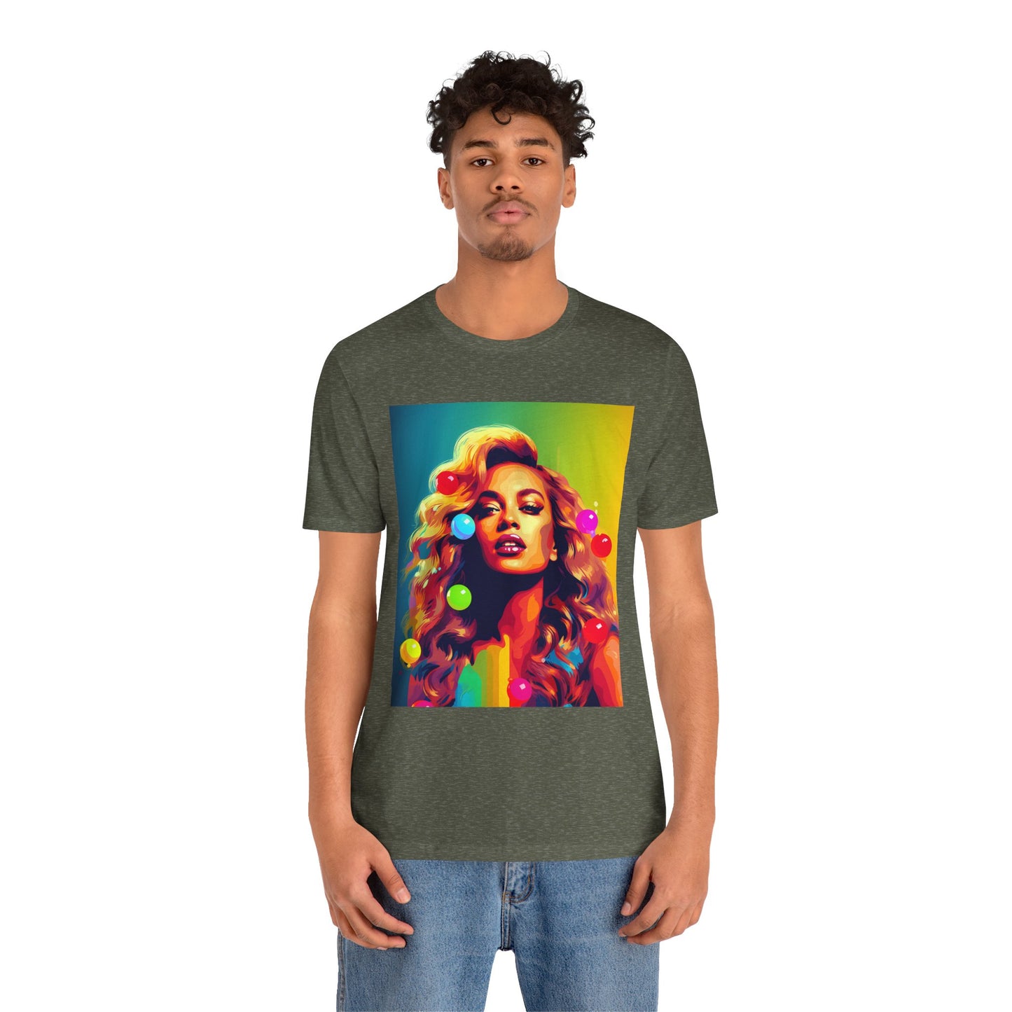 Beyonce Graffiti T-Shirt - Unisex Jersey Short Sleeve Tee