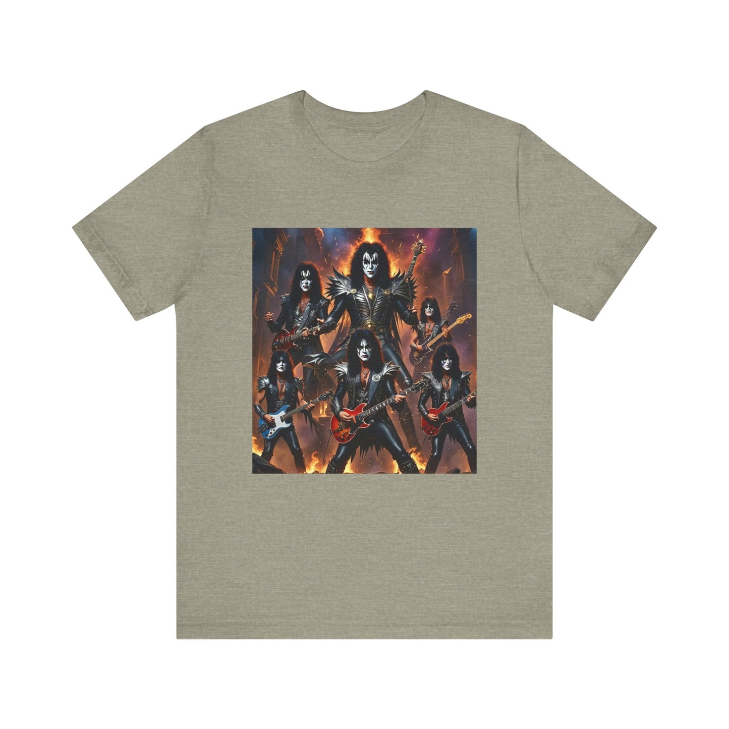 Kiss Band Abstract T-Shirt 3