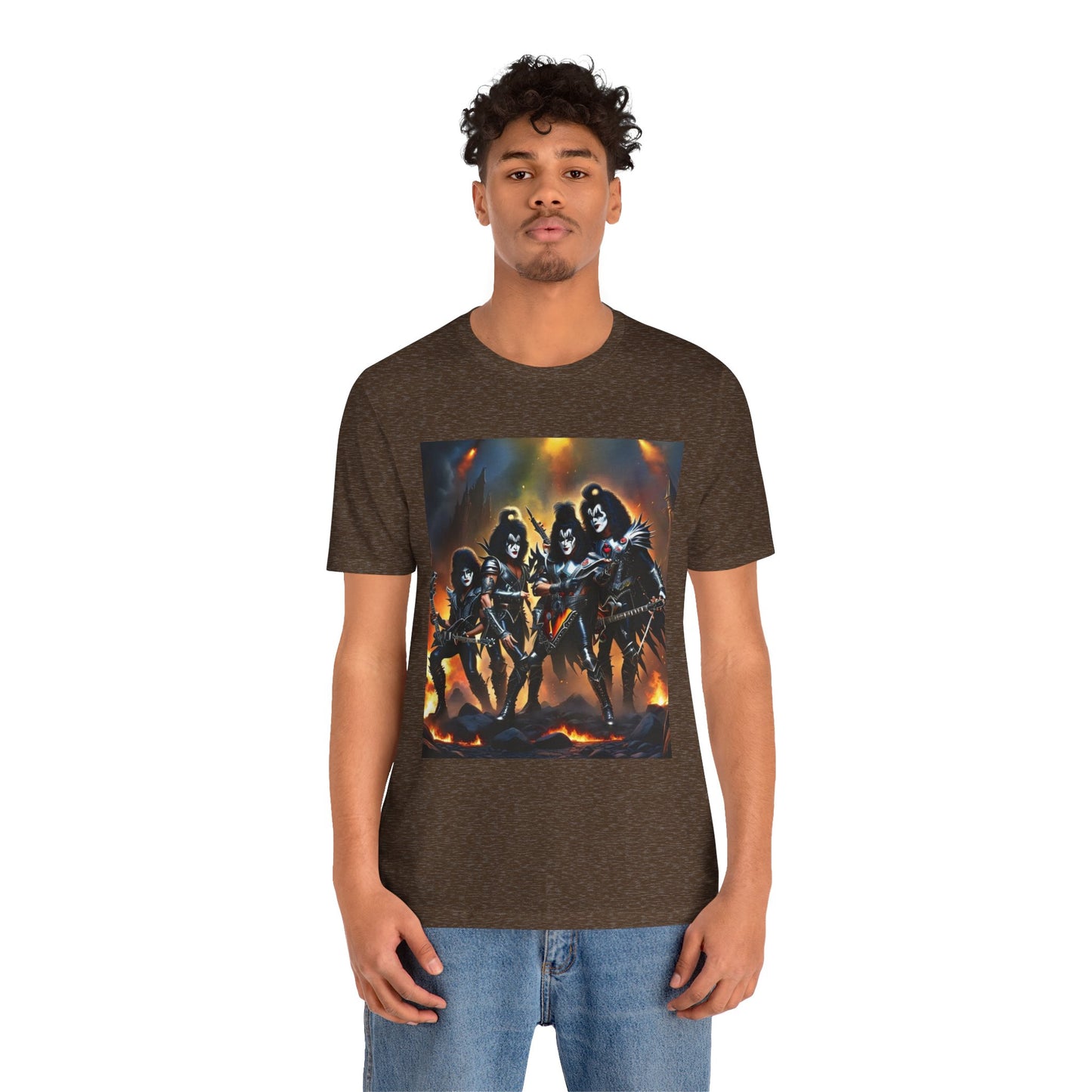 Kiss Band Abstract T-Shirt