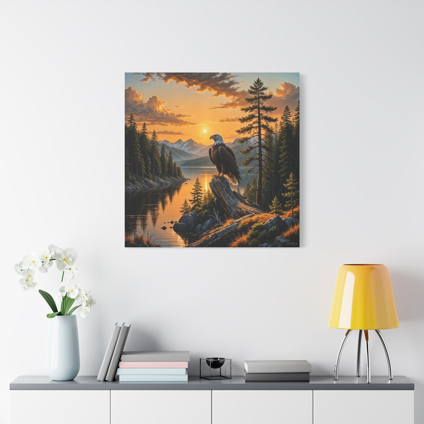 Canvas Print - Bald Eagle Wall Art