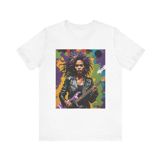 Female Rocker Abstract T-Shirt 2