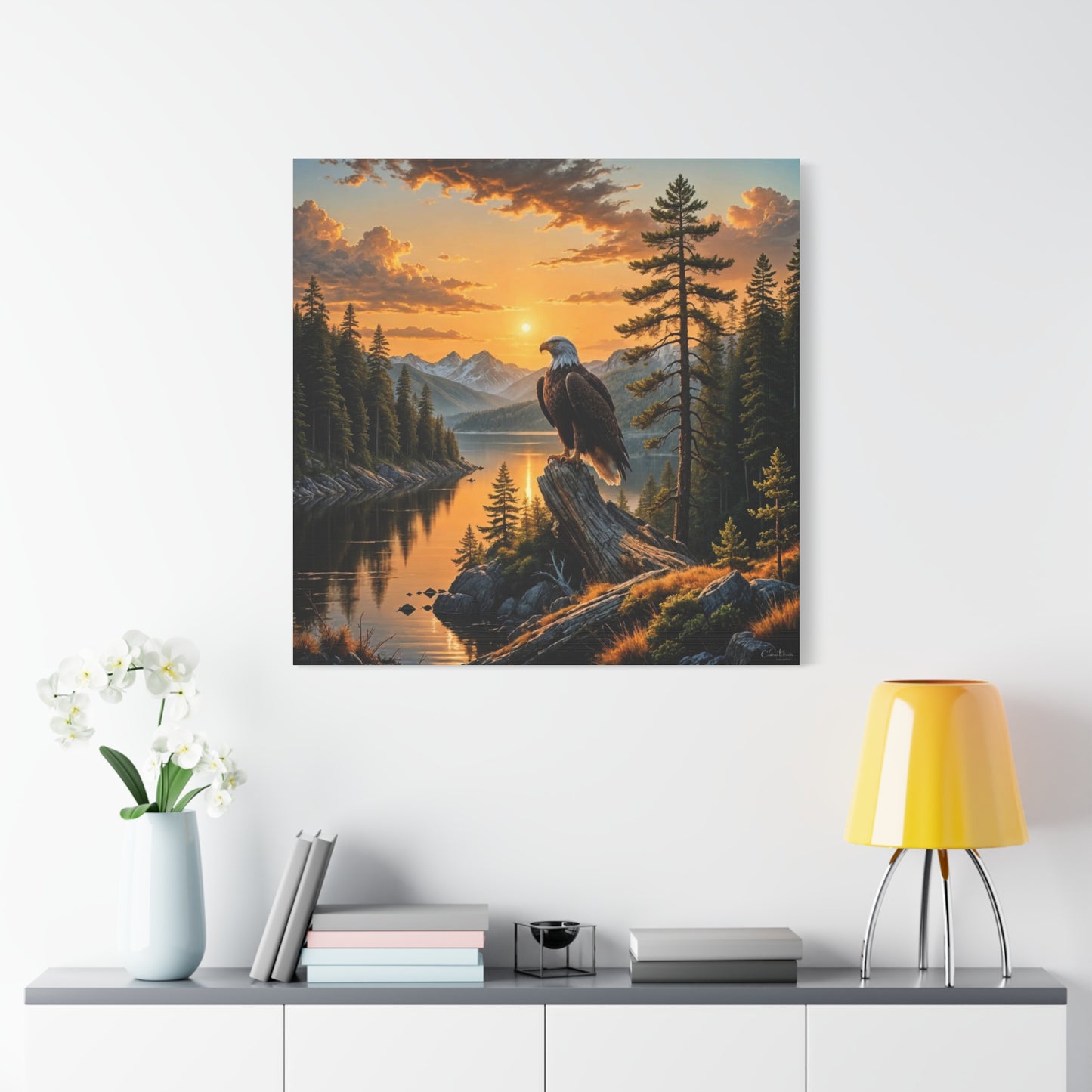 Canvas Print - Bald Eagle Wall Art