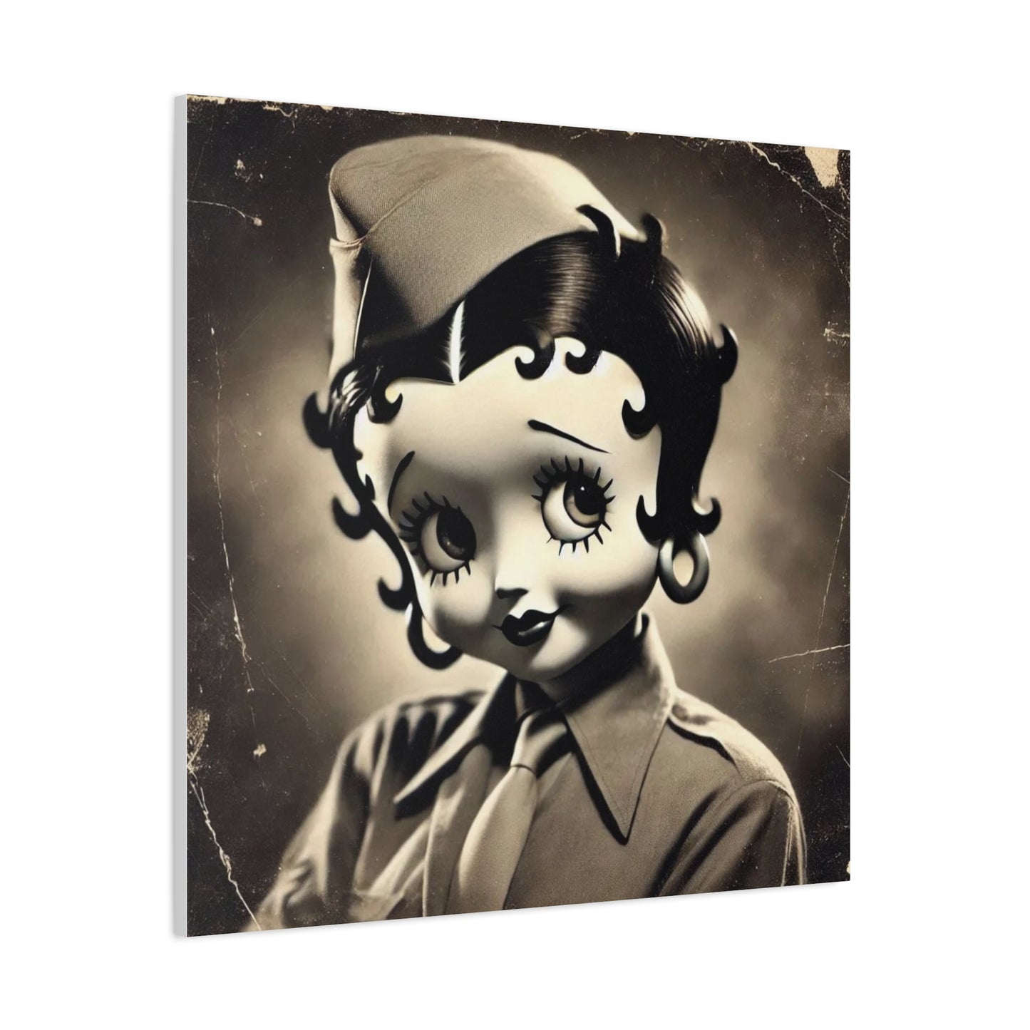 Betty Boop WW2 Antique Art