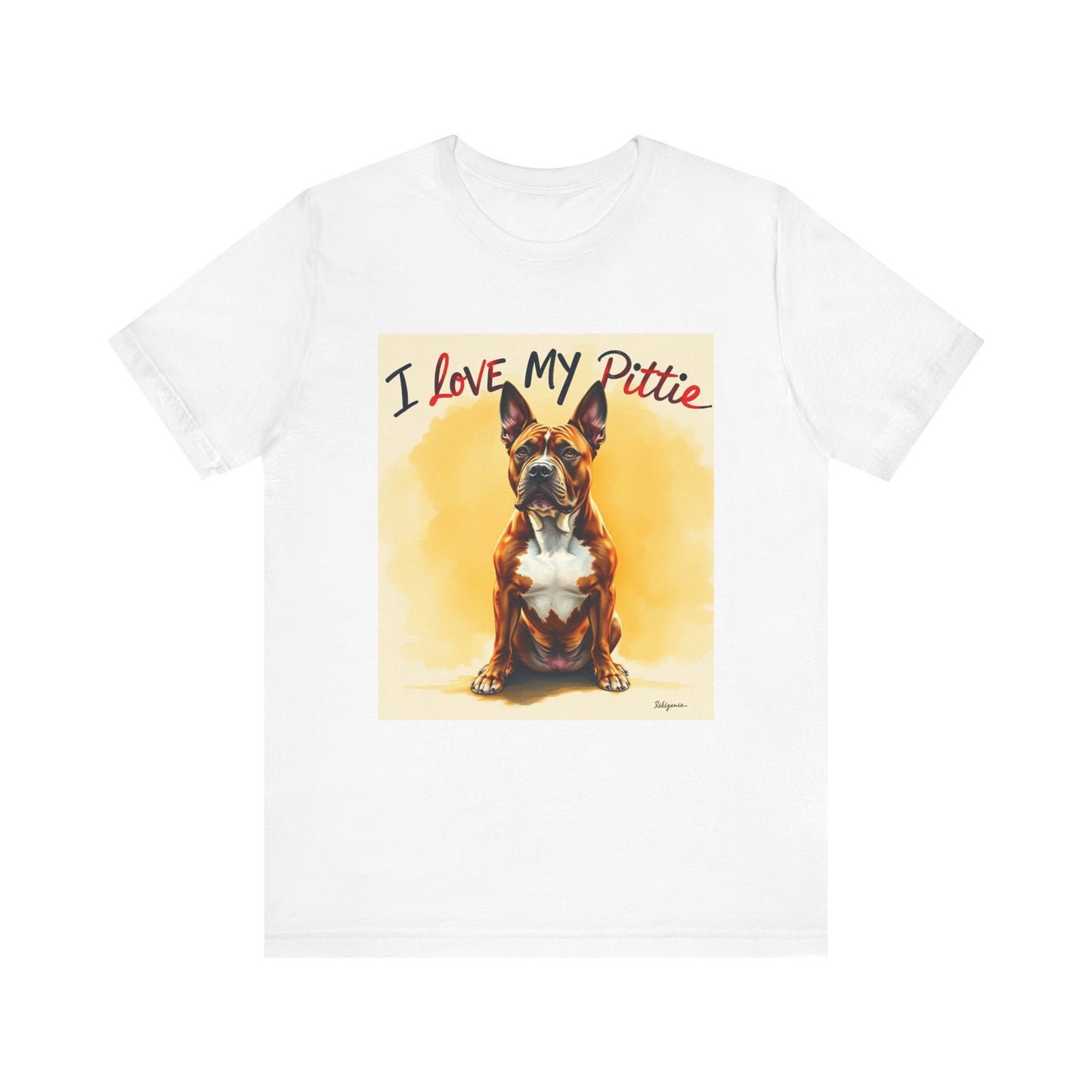 I Love My Pittie T-Shirt 1