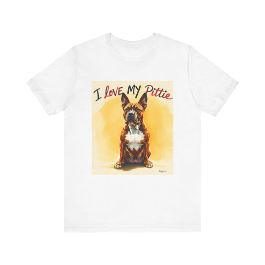 I Love My Pittie T-Shirt 1