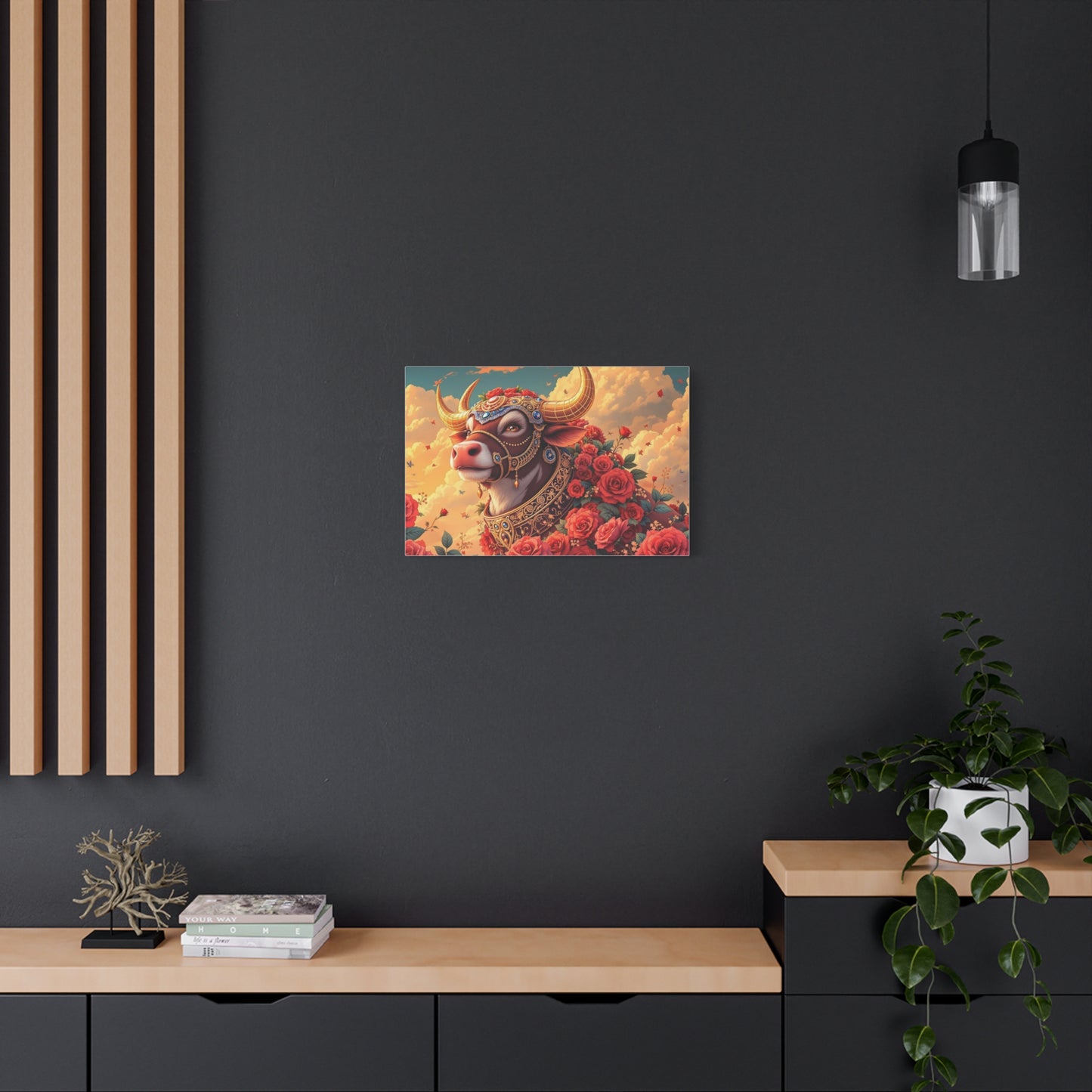 Canvas Print - Ruby the Magnificent Cow Picture