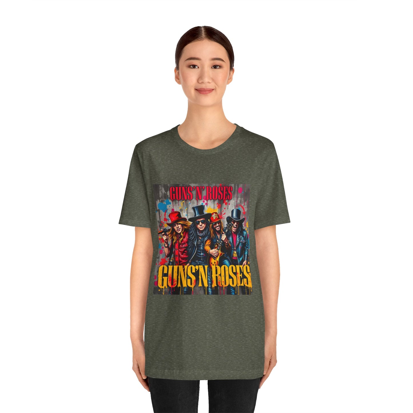 Guns and Roses Abstract T-Shirt