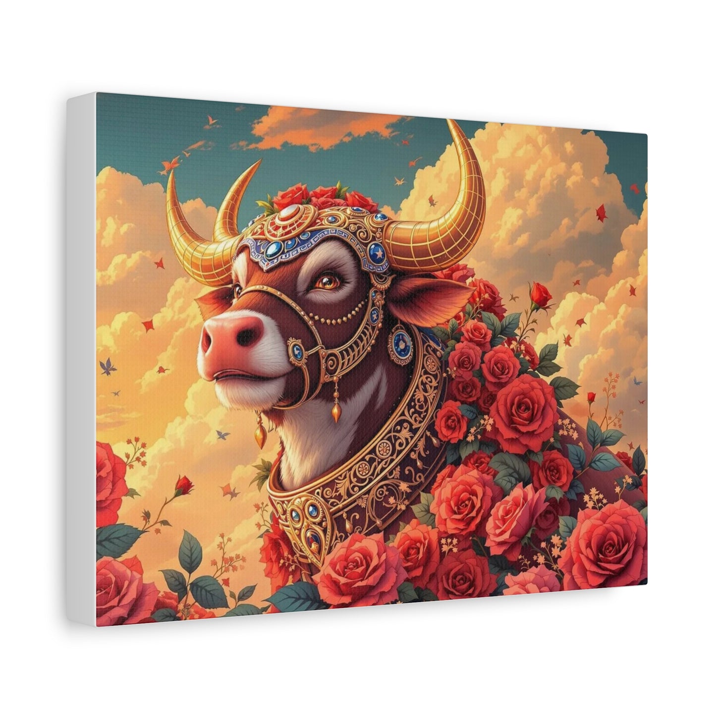 Canvas Print - Ruby the Magnificent Cow Picture