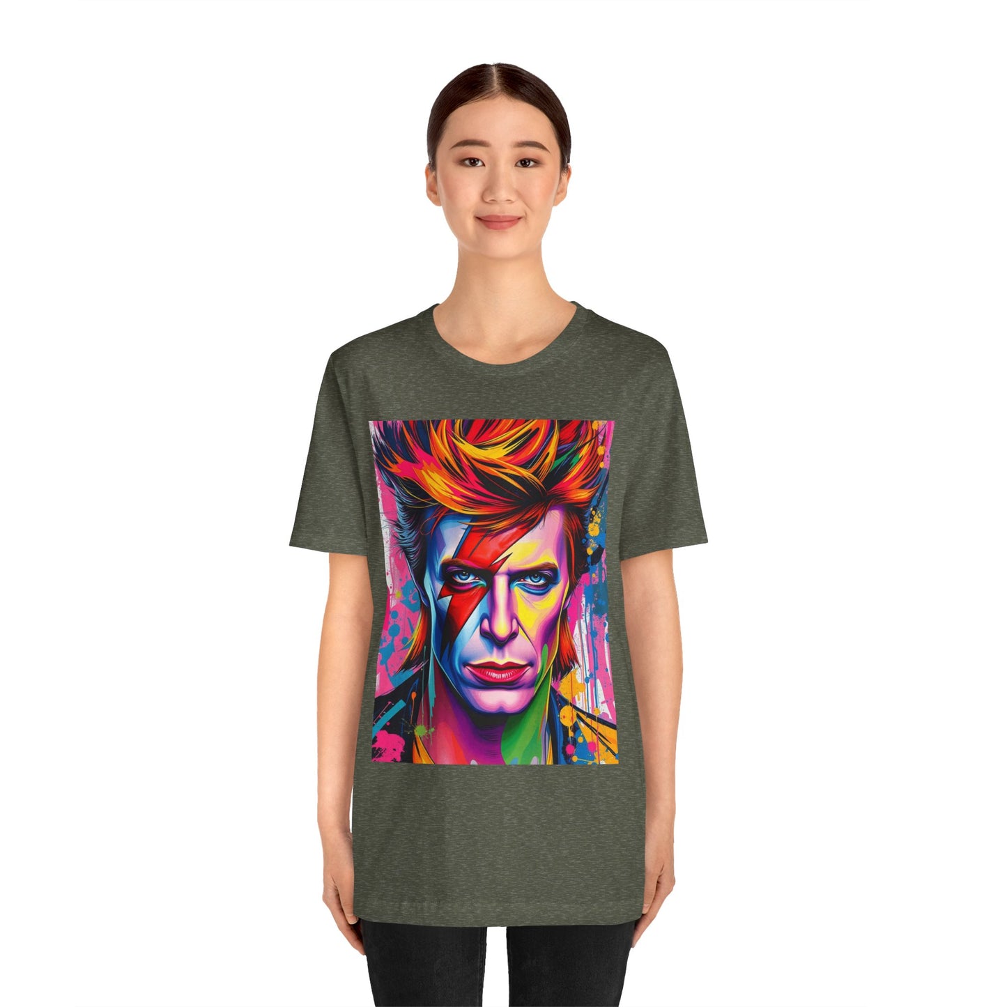 David Bowie Abstract T-Shirt