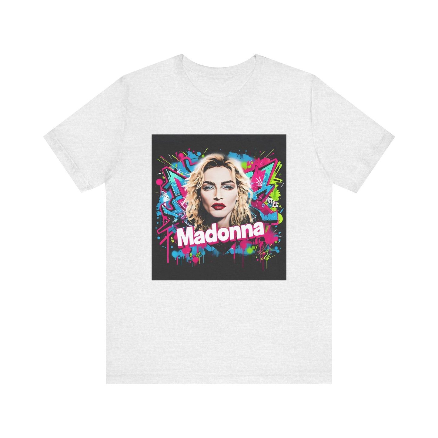 Madonna Music Graffiti Unisex Tee