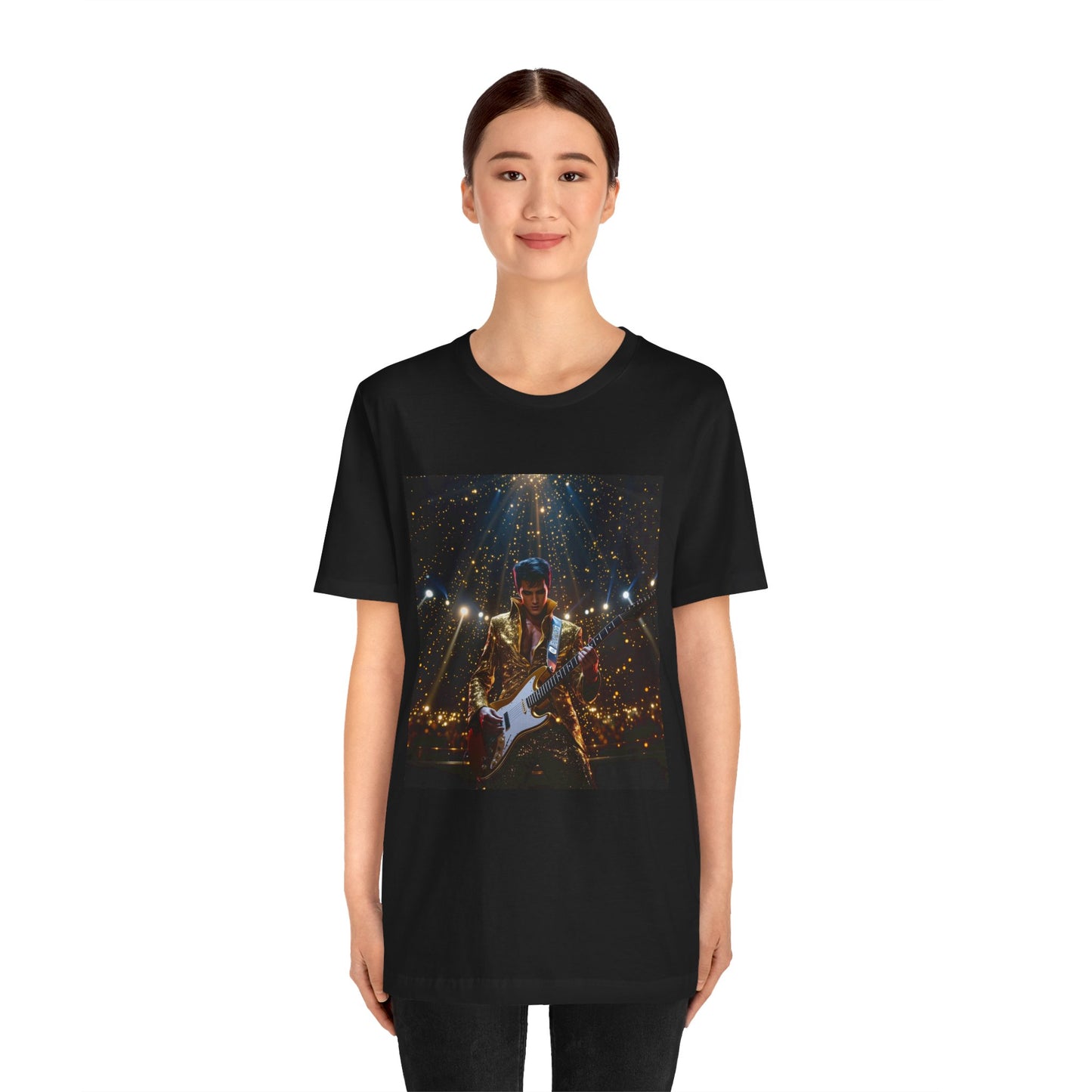 Elvis Stars Abstract T-Shirt