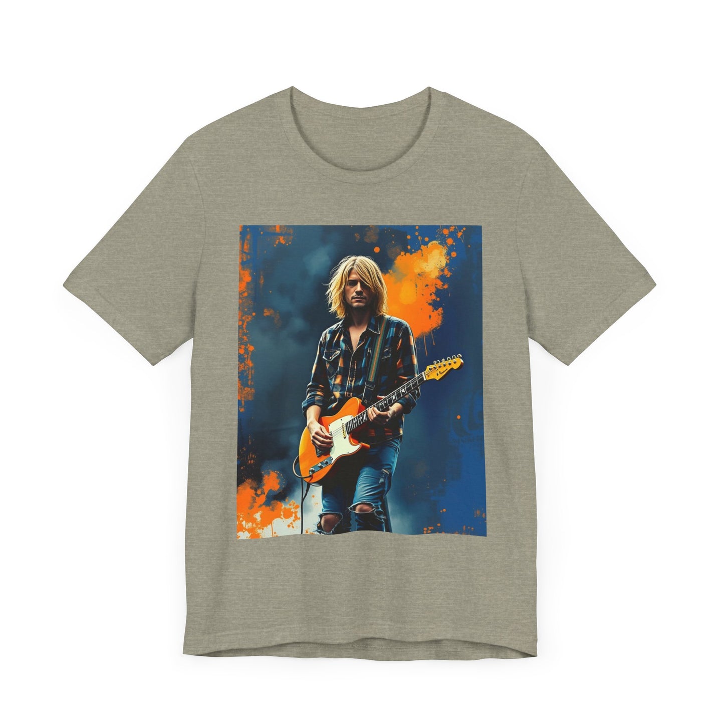 Kurt Cobain-Nirvana Abstract T-Shirt 2