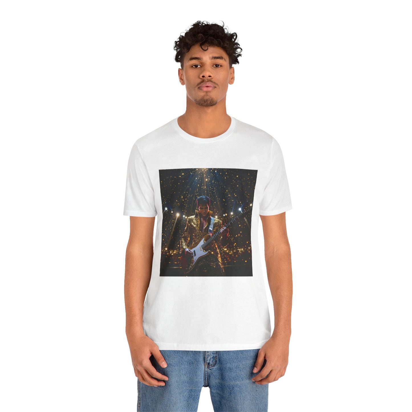 Elvis Stars Abstract T-Shirt