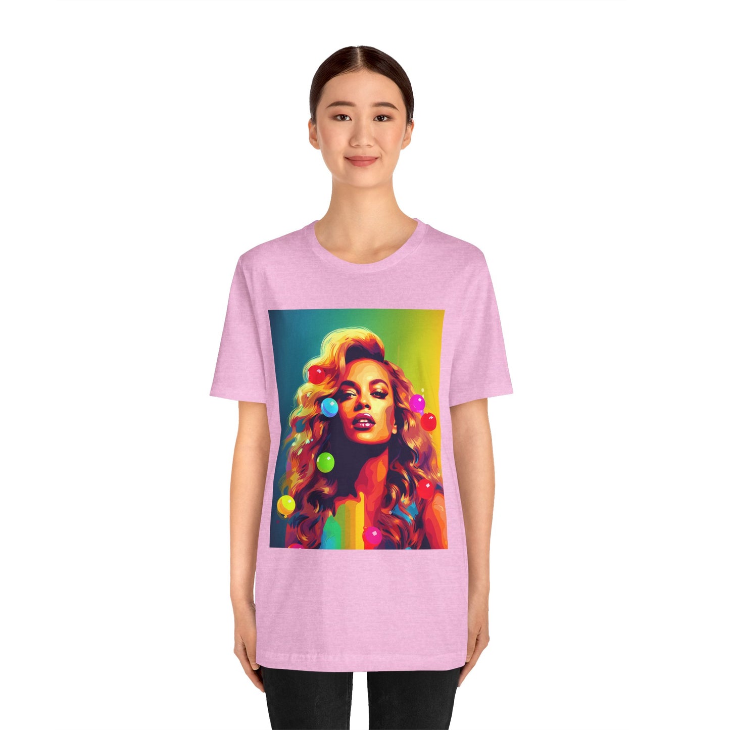 Beyonce Graffiti T-Shirt - Unisex Jersey Short Sleeve Tee