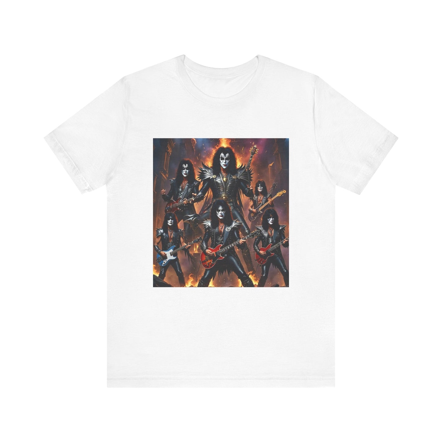 Kiss Band Abstract T-Shirt 3