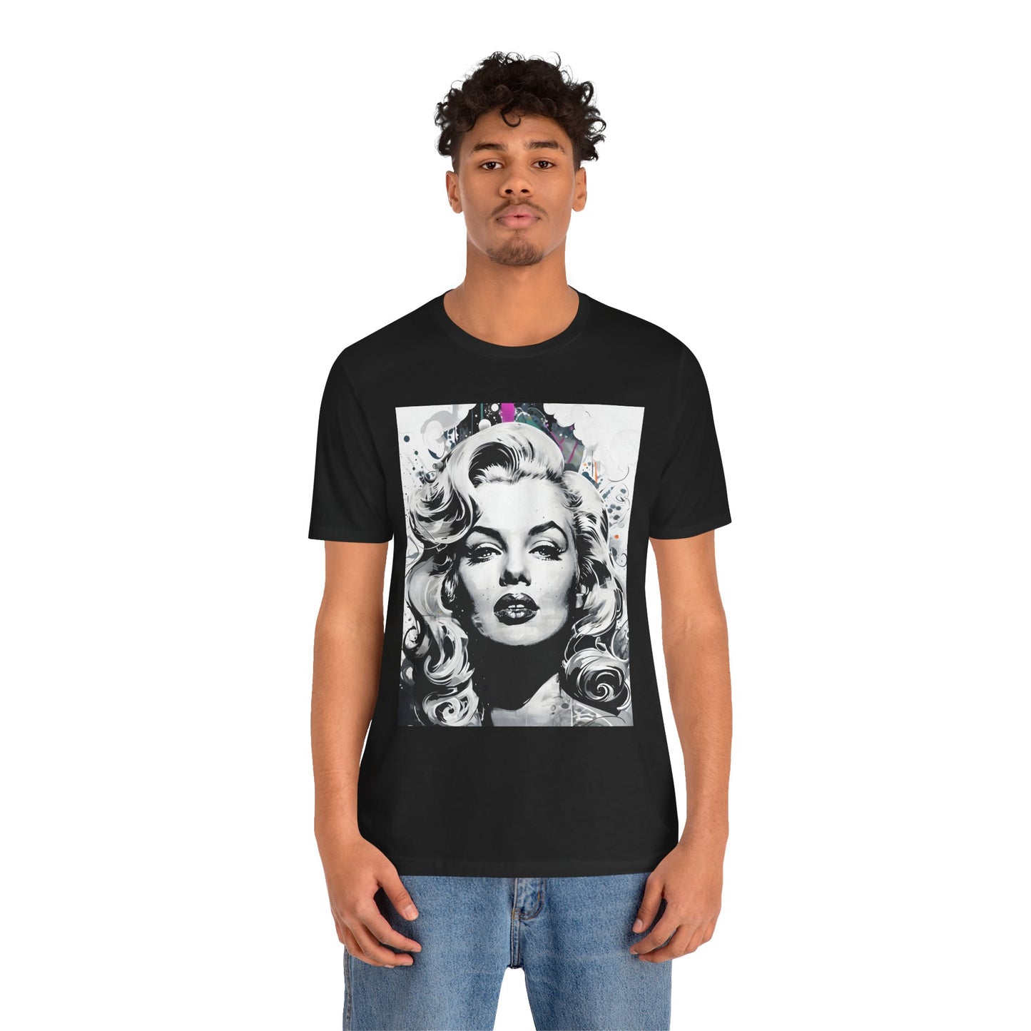 Marilyn Monroe Abstract T-Shirt