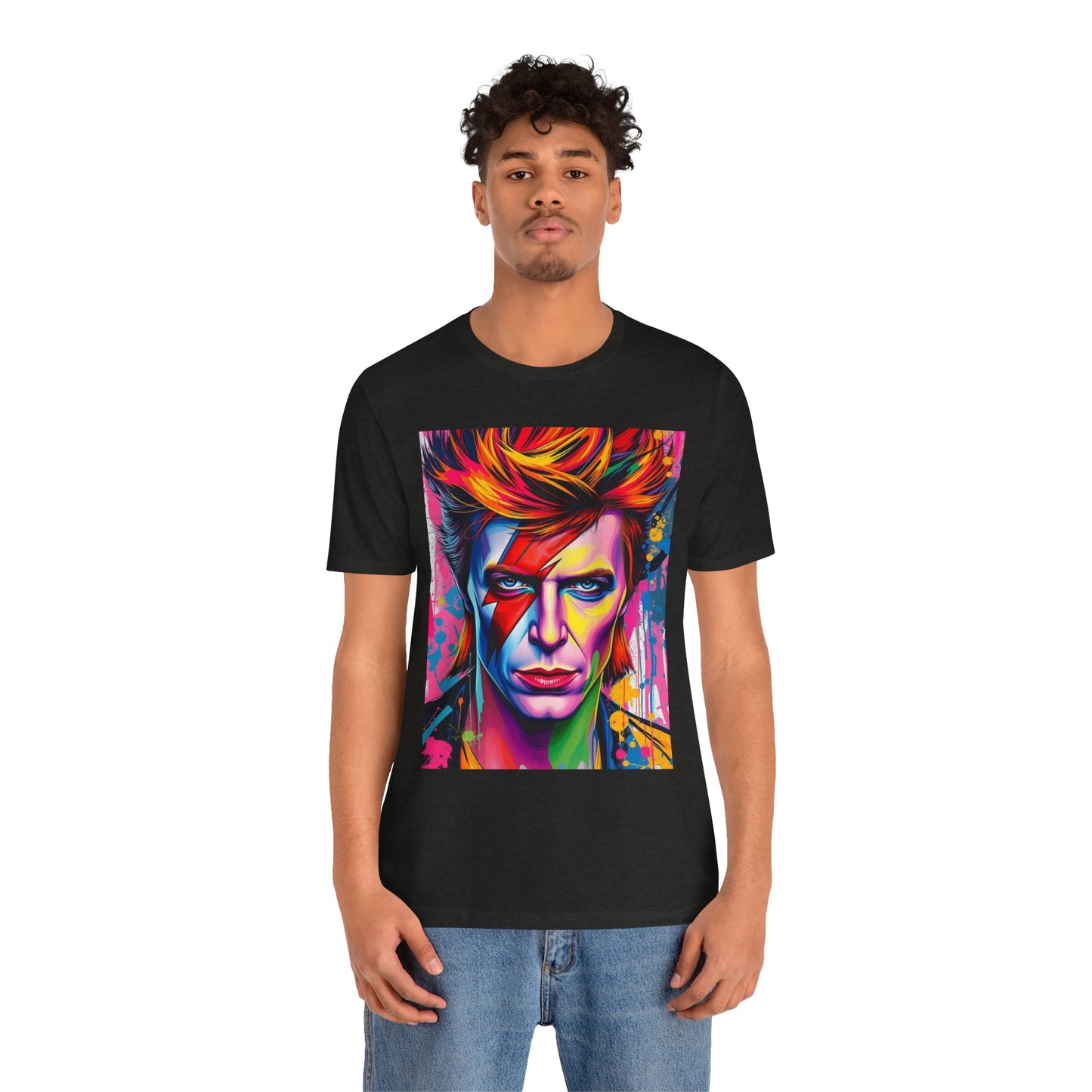 David Bowie Abstract T-Shirt